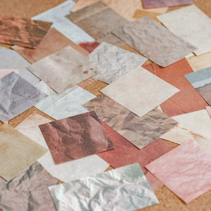 Background Paper | Abstract, Crumpled, Lines & Postcards