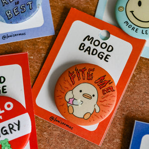 Button Pins | Mood Badge