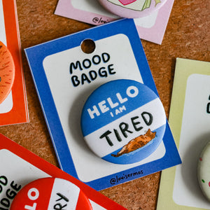 Button Pins | Mood Badge