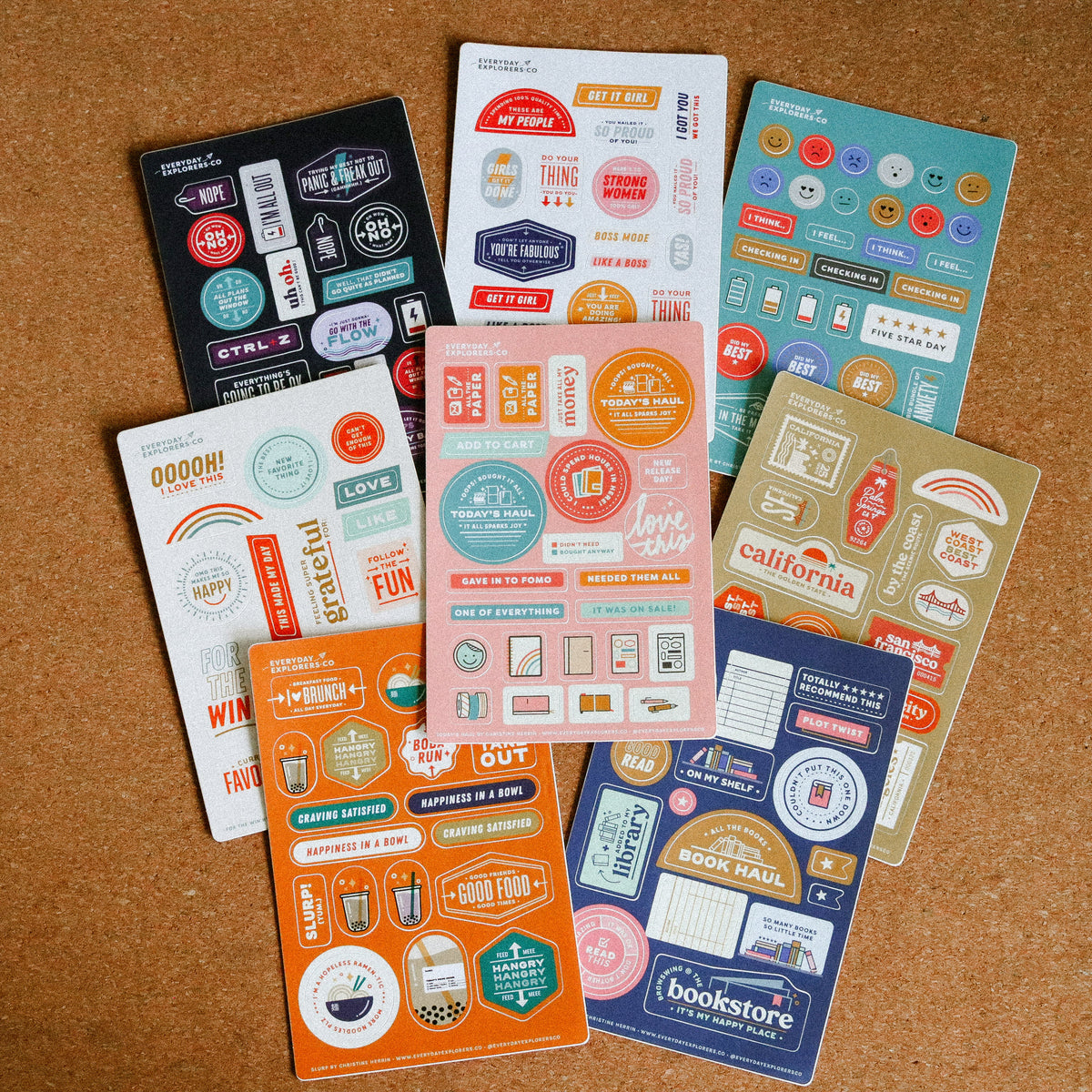 Sticker Sheets | Themed – Common Room PH