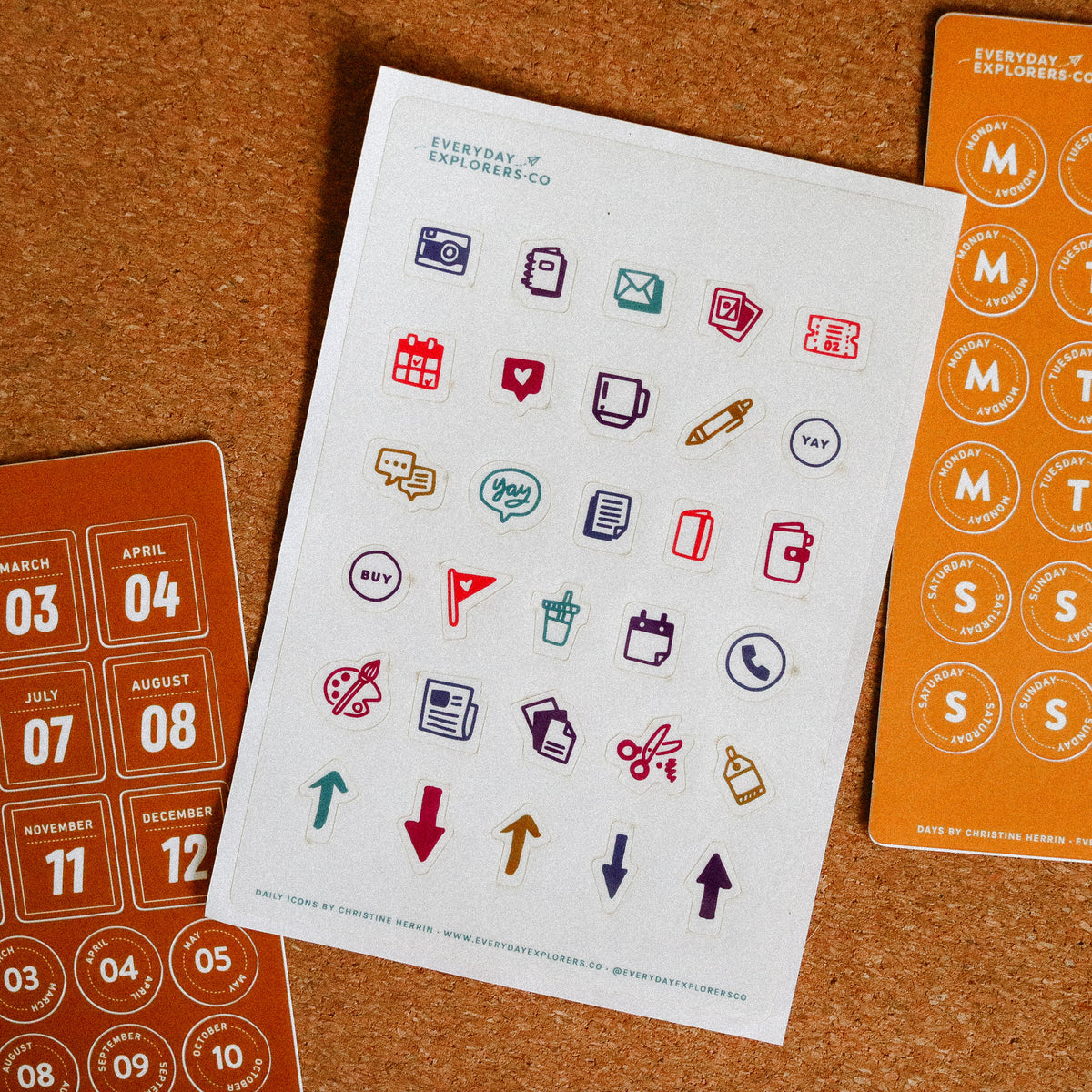 Generic Sticker Sheet Sticker Sheets | Basic Labels – Common Room PH