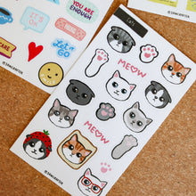 Load image into Gallery viewer, Self-care Sticker Sheets
