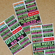 Load image into Gallery viewer, Jeepney Signage Sticker Sheets
