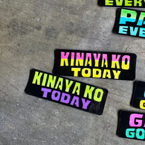 Jeepney Signage Vinyl Glossy Sticker Singles | Small
