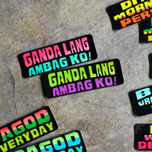 Load image into Gallery viewer, Jeepney Signage Vinyl Glossy Sticker Singles | Small
