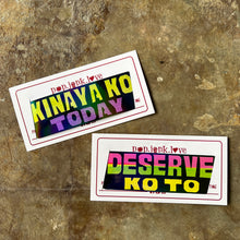 Load image into Gallery viewer, Jeepney Signage Holo Sticker Singles | Large
