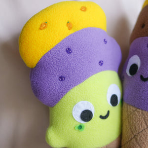 Filipino Dirty Ice cream Plushies | Sorbetes