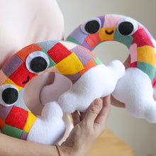 Load image into Gallery viewer, Upcycled rainbow plush | Tiraso
