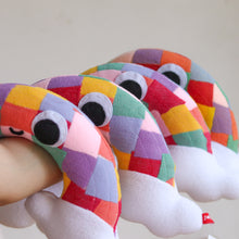 Load image into Gallery viewer, Upcycled rainbow plush | Tiraso
