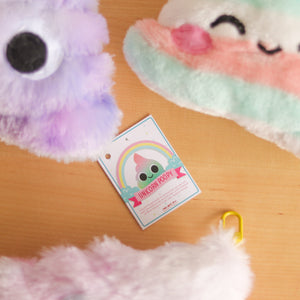 Unicorn Poopy Keychain Plushies