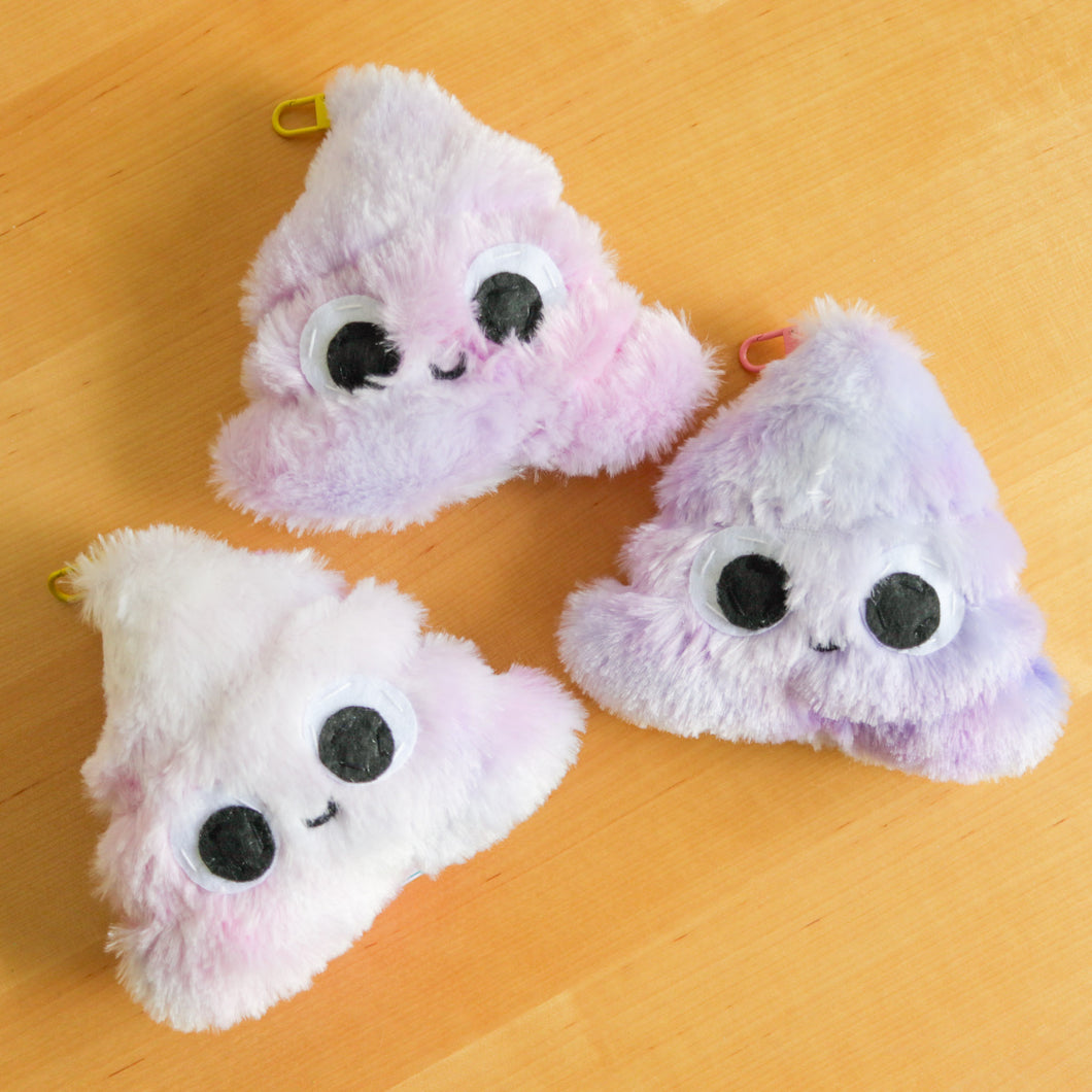 Unicorn Poopy Keychain Plushies