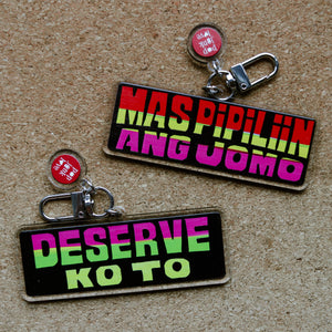 Jeepney Signage Acrylic Keychain