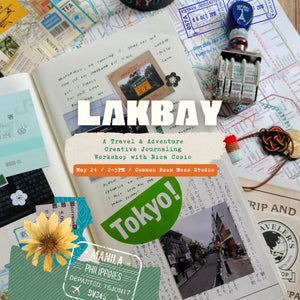 Lakbay: A Travel & Adventure Creative Journaling workshop with Nica Cosio