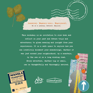 Lakbay: A Travel & Adventure Creative Journaling workshop with Nica Cosio