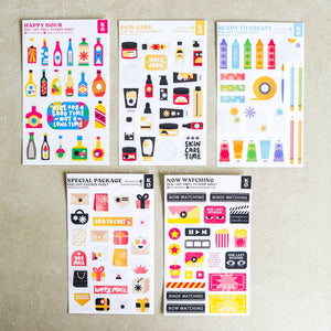 Mini Peel-Off Sticker Sheet by Kara Olivarez - Common Room PH