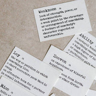 Mini-memo Sheets: Dictionary Series - Common Room PH