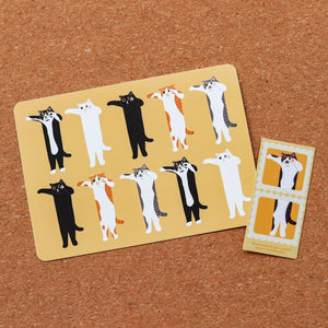 Cat Postcard & Sticker Set - Common Room PH