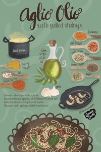 Custom Illustrated Recipes by Airees - Common Room PH
