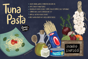 Custom Illustrated Recipes by Airees - Common Room PH
