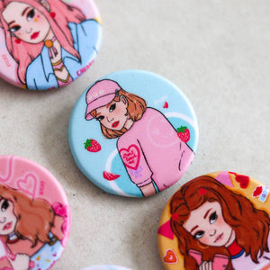 Button Pins by Cassy Kicks - Common Room PH