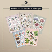 Load image into Gallery viewer, Printable Sticker Sets by Cheryl Owen - Common Room PH
