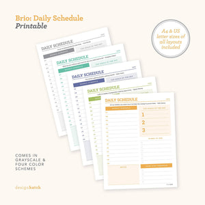 Brio: Daily Planner Printables - Common Room PH