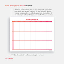 Load image into Gallery viewer, Verve: Weekly Planner Printables - Common Room PH
