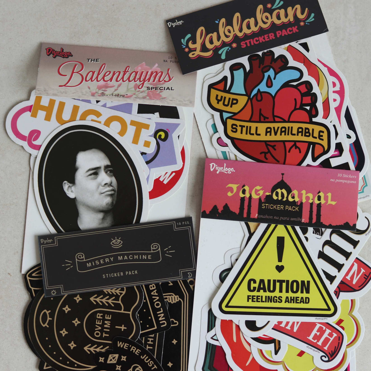 Diyalogo Sticker Packs - Hugot Series – Common Room PH