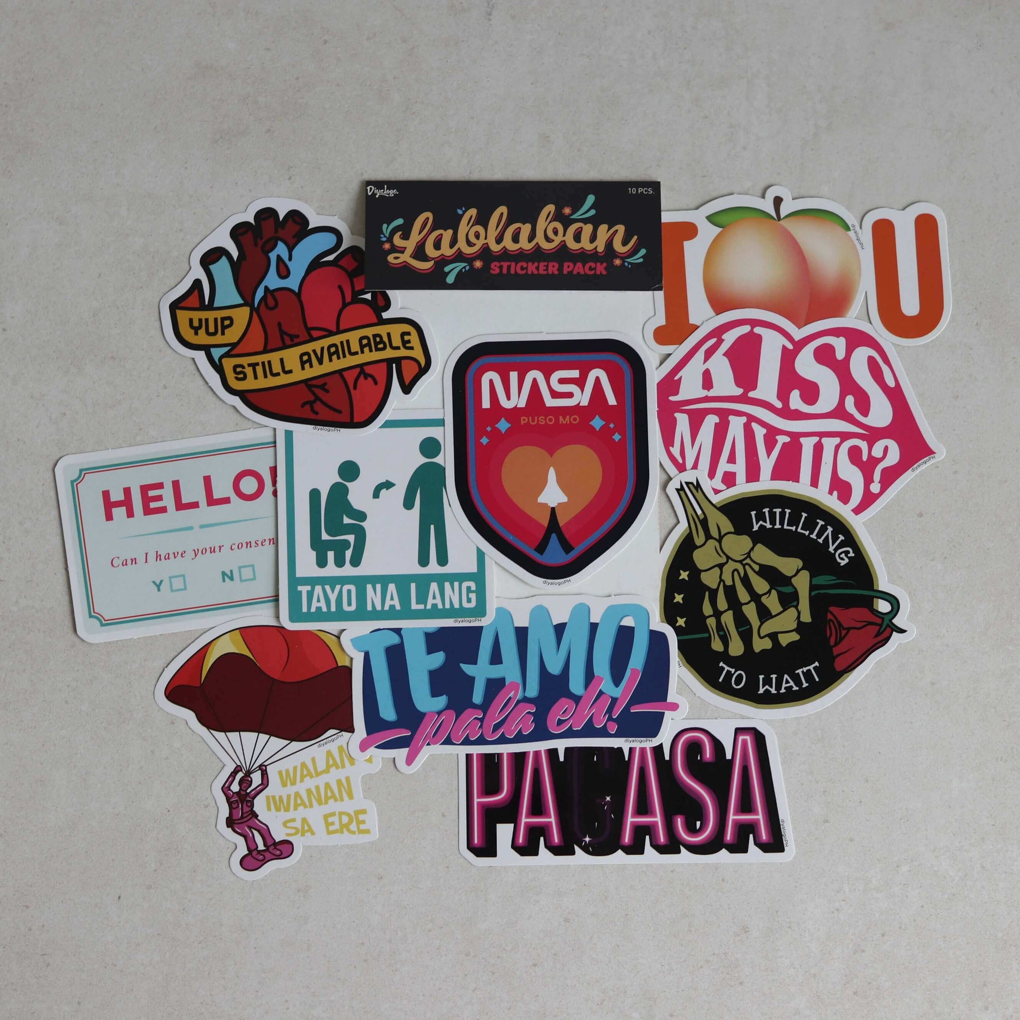 Diyalogo Sticker Packs - Hugot Series – Common Room PH