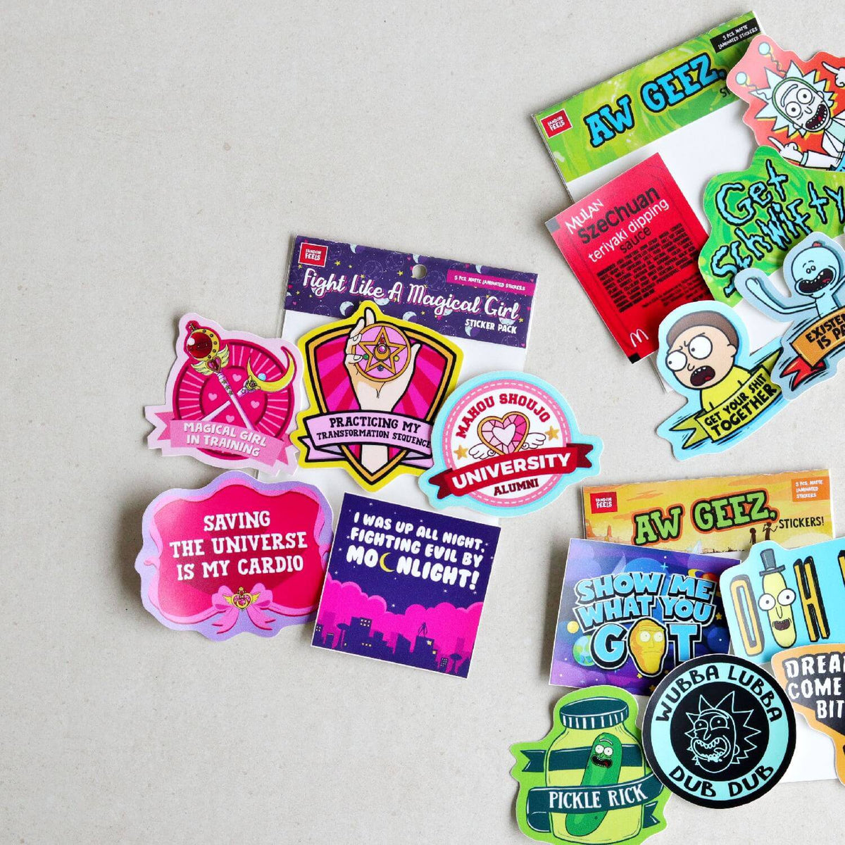 Fandom Feels Anime & Cartoons Sticker Packs – Common Room PH