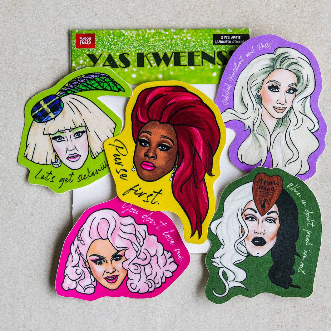 Fandom Feels Drag Race Sticker Packs - Common Room PH
