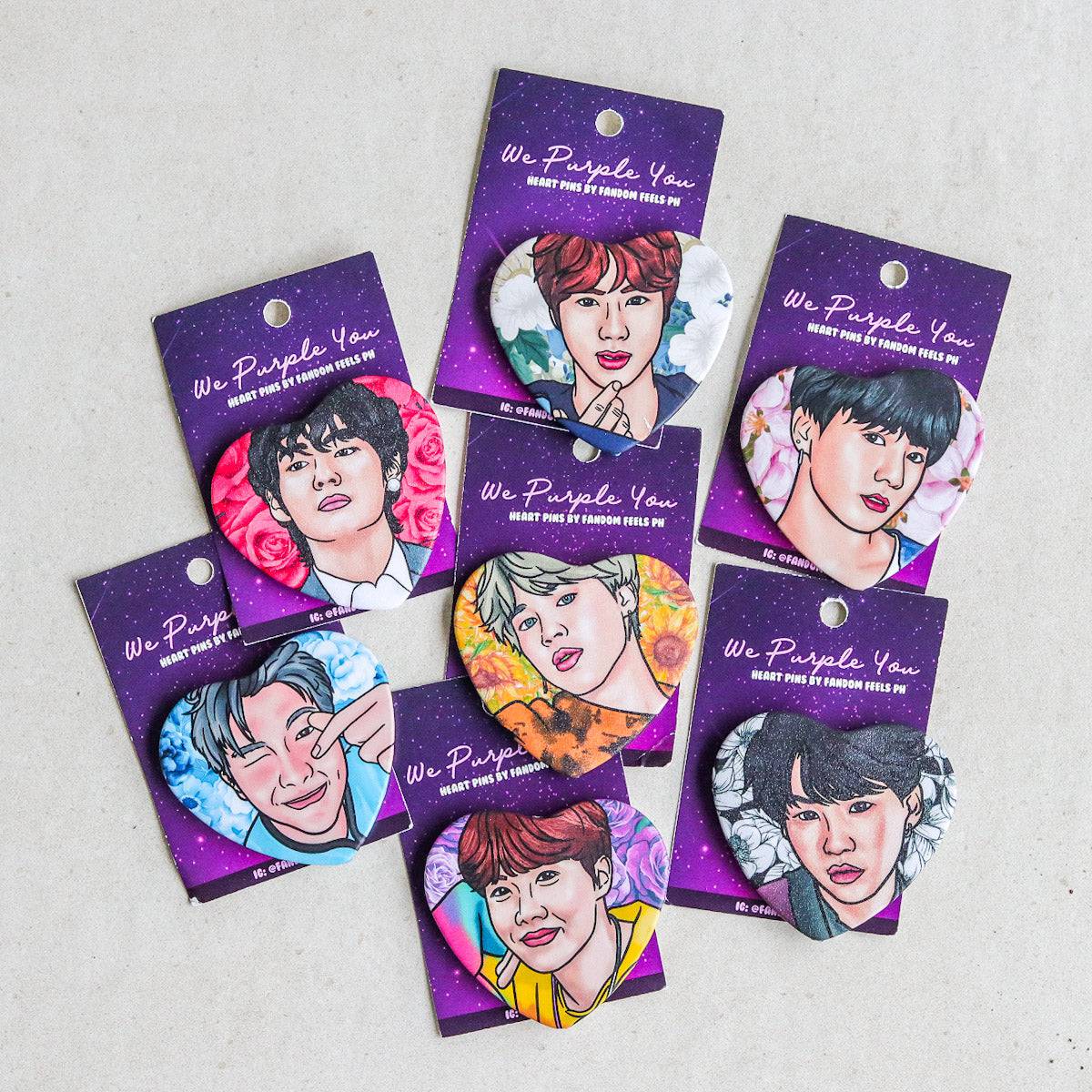 Fandom Feels Heart Pin – Common Room PH