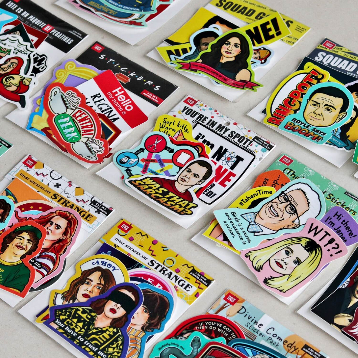 Fandom Feels TV Series Sticker Packs – Common Room PH