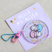 Load image into Gallery viewer, Hello My Alien Acrylic Keychain - Common Room PH
