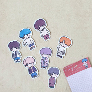 K-pop Sticker Sheets & Packs by Heart Cheeks - Common Room PH