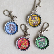 Harry Potter Bottle Cap Keychains - Common Room PH