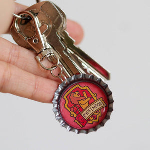 Harry Potter Bottle Cap Keychains - Common Room PH