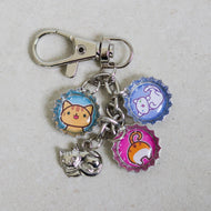 Kawaii Bottle Cap Danglers - Common Room PH