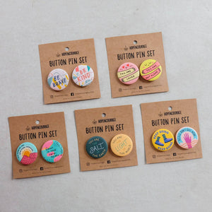 Button Pin Sets by Hopencourage - Common Room PH