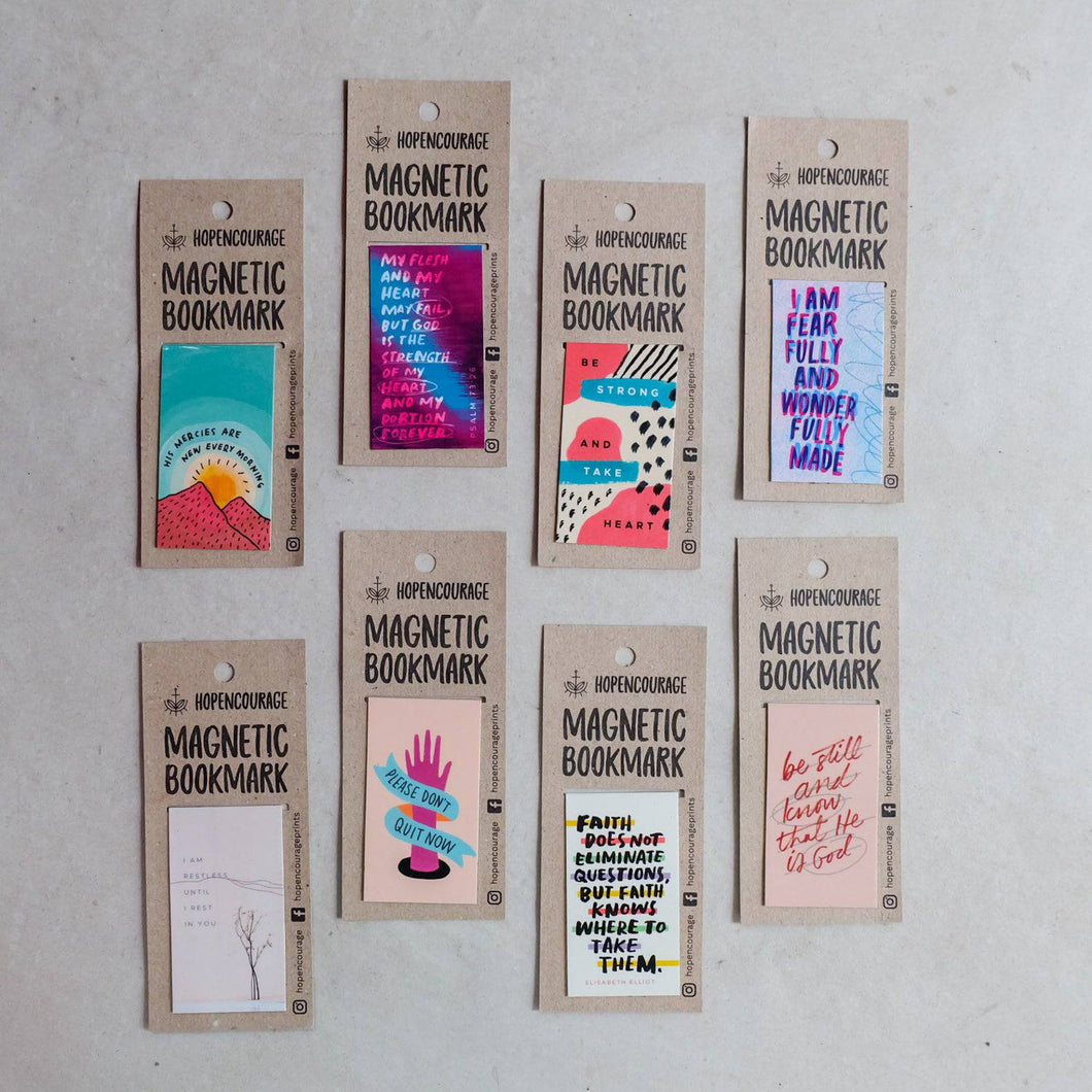 Hopencourage Magnetic Bookmarks - Common Room PH