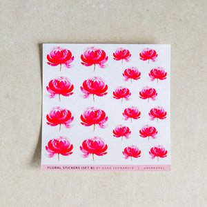 4 x 4" Sticker Sheet by Kara Leonardia - Common Room PH