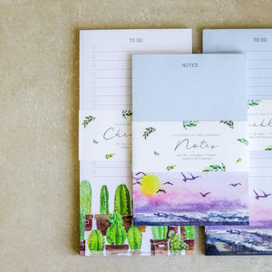Notepads and Checklist - Common Room PH