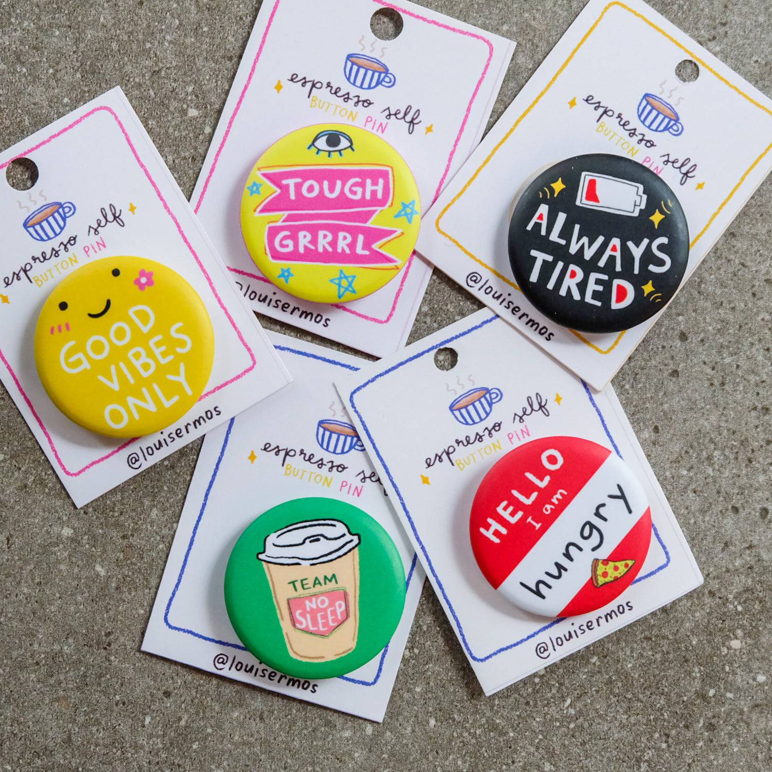 Button Pins by Artsyology – Common Room PH