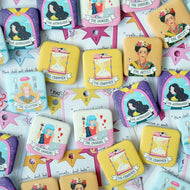 Tarot Square Pins - Common Room PH