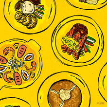 Load image into Gallery viewer, Custom Food Illustration by Alarise - Common Room PH
