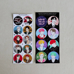Marcela Suller K-pop Stickers - Common Room PH