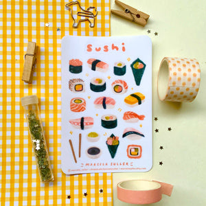 Sticker Sheet: Asian Food - Common Room PH