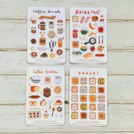 Sticker Sheet: Food - Common Room PH