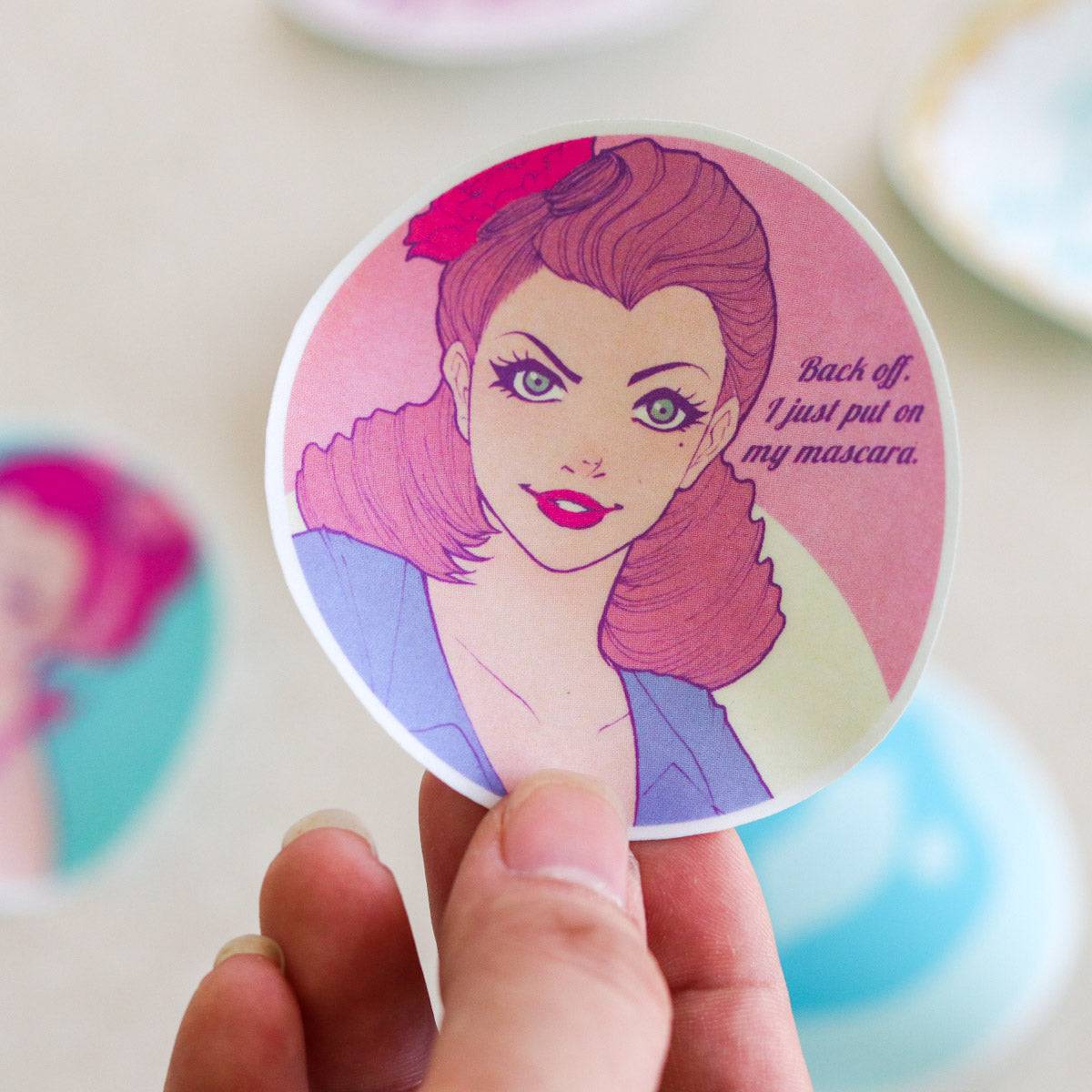 Baby It's Pin Up Stickers
