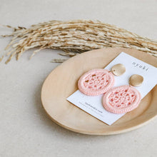 Load image into Gallery viewer, Crochet Disk Earrings - Common Room PH
